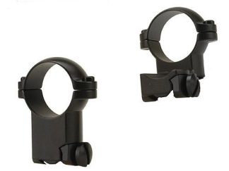 Leupold 2-Piece Extension Ringmounts - Ruger M77 1" High Matte Black - Ruger M77 1" Super High Matte Black