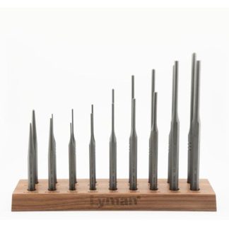Lyman Armorers 18 Piece Hex Punch Set with Stand