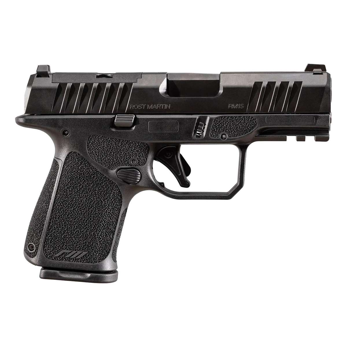 Rost Martin RM1S Handgun 9mm Luger 12(1)&15(1)rd Magazines 3.6" Barrel Black Optic Ready