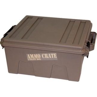 MTM Ammo Crate Utility Box Large 14"x13.5"x7.25" Dark Earth