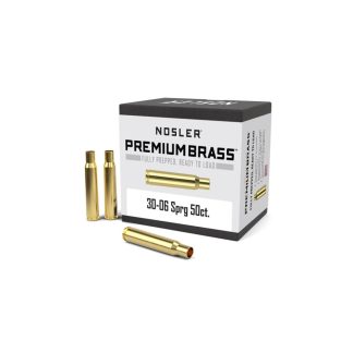 Nosler Unprimed Brass Rifle Cartridge Cases .30-06 Sprg 50/ct