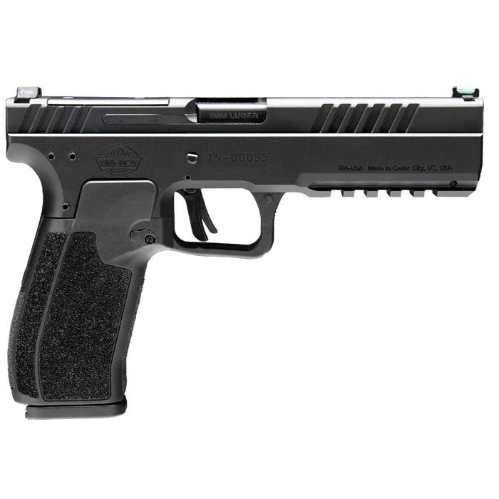 Rock Island RIA 5.0 Standard Handgun 9mm Luger 17rd Magazine 4.9" Barrel Black Night Sights
