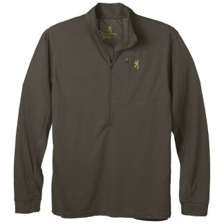 Browning Early Season 3/4 Zip Shirt Major Brown S
