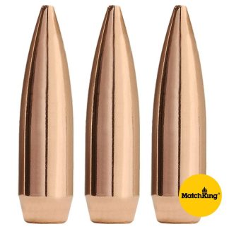 Sierra MatchKing Rifle Bullets (500/ct) .30 cal .308" 168 gr HPBT