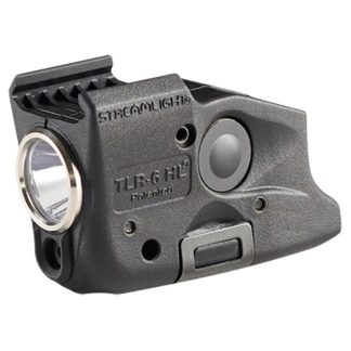 Streamlight TLR-6 HL Handgun Weapon Light for Glock 43x/48 300 Lumen Green Laser Black