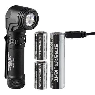 Streamlight Protac 90 X USB/Protac 90 X Black with One SL-B26 Battery Pack and Holster 1000 Lumens