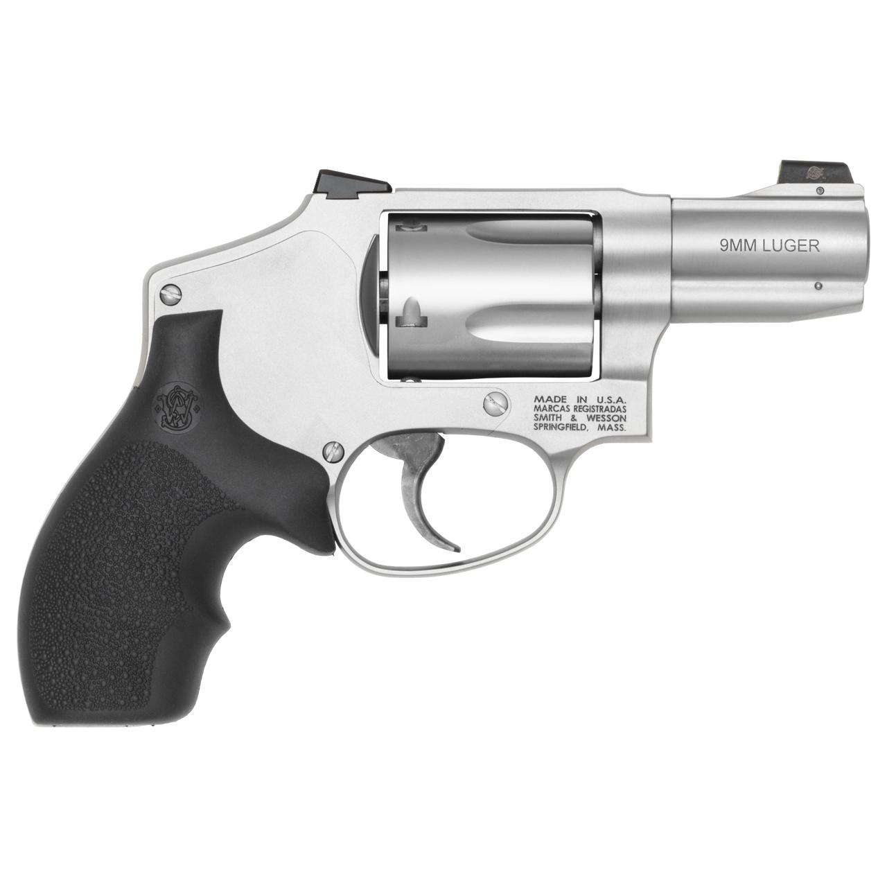 S&W Model 940-3 Carry Revolver 9mm Luger 5rd Capacity 2.17" Barrel Stainless Frame Night Sight