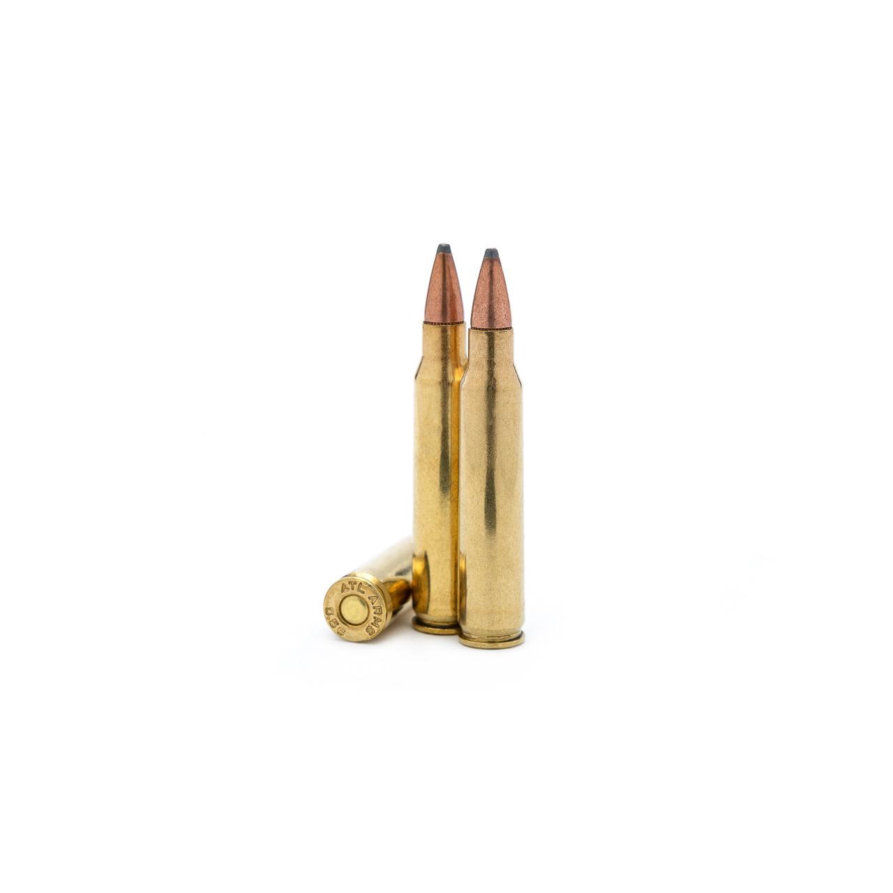 Atlanta Arms Elite SBT Rifle Ammunition 5.56mm 65gr SP 2850 fps 50/ct