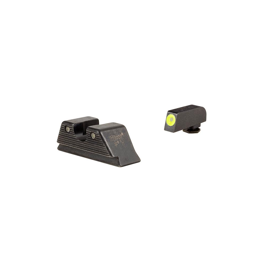 Trijicon HD Night Sight MOS fit rear Yellow front for Glock Models 17-39