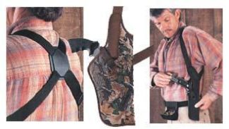 Uncle Mike's Sidekick Vertical Shoulder Holsters 2-3" Sm.&Med. Dble Actn Rev - RH