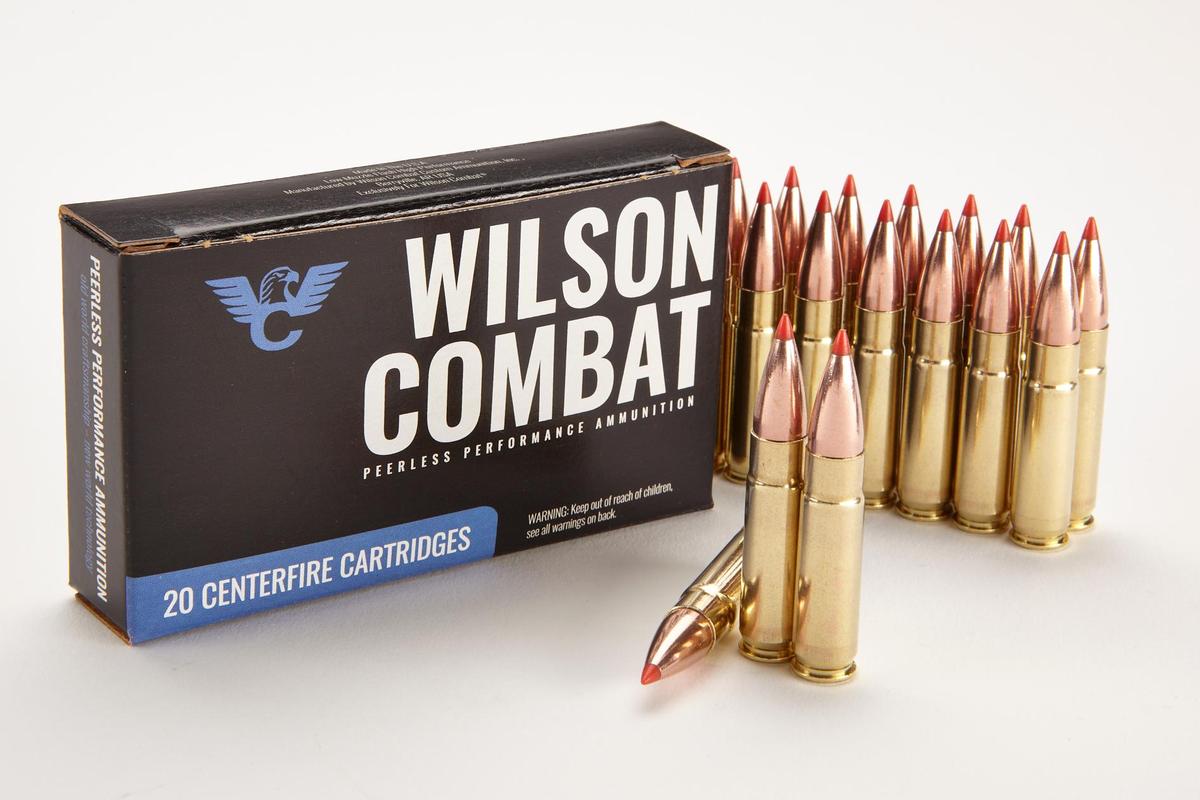 Wilson Combat Rifle Ammunition 300 Blackout | 110gr Hornady V-MAX 2350 FPS 20/Box