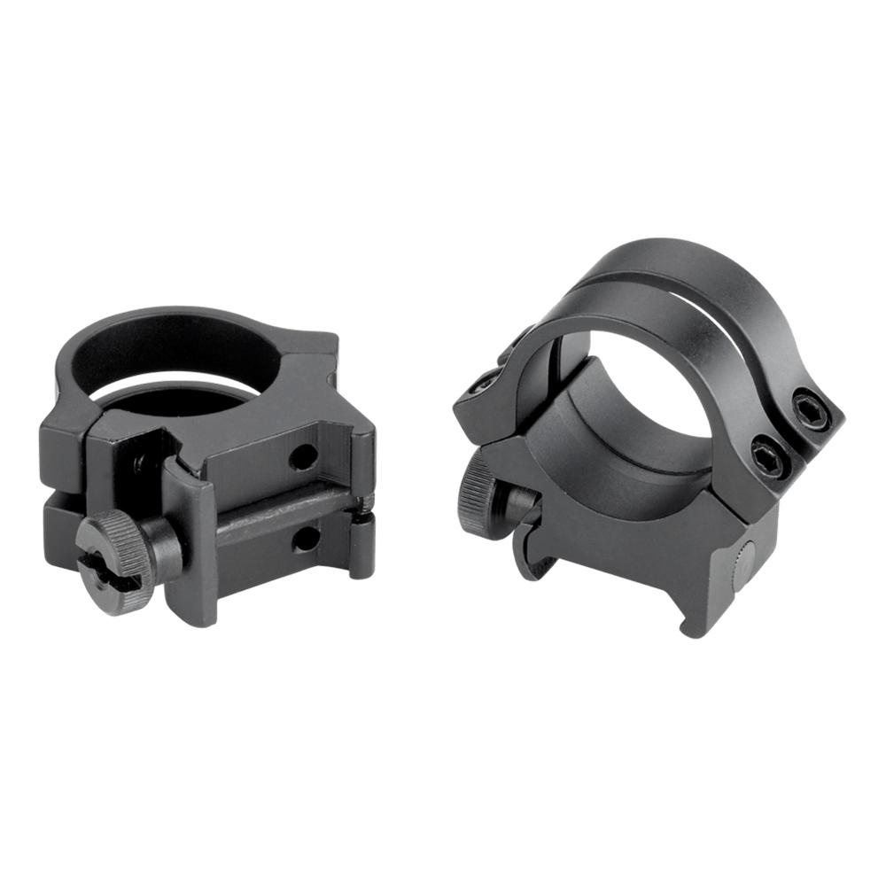 Weaver Quad Lock Detachable Scope Rings 1" High Matte
