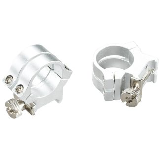 Weaver Quad Lock Detachable Scope Rings 1" High Silver