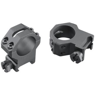 Weaver 4-Hole Tactical Picatinny Aluminum Scope Rings 1" X-High Matte