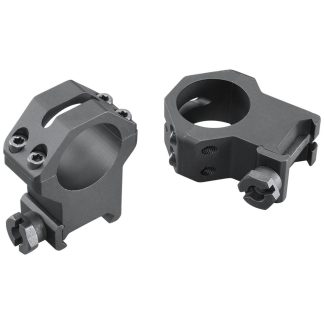 Weaver 4-Hole Tactical Picatinny Aluminum Scope Rings 1" XX-High Matte