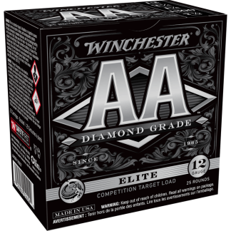 Winchester AA Diamond Grade Shotshells 12 ga 2-3/4" 1-1/8oz  1300 fps #7.5 25/ct