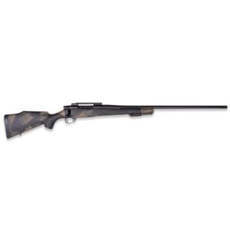 Weatherby Vanguard Black Hills Rifle .223 Rem 5rd Capacity 20" Heavy Barrel Black Polymer Stock w/Green & Tan Paint