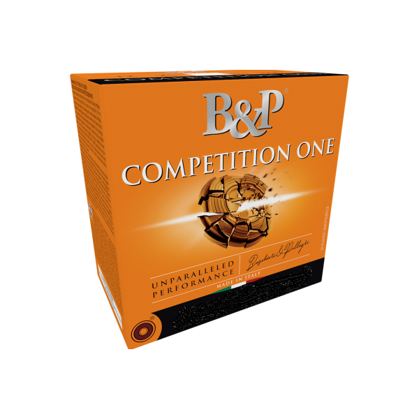 B&P Competition One Shotshells- 12 ga 2-3/4 In 1 oz. #8 1160 fps 25/ct