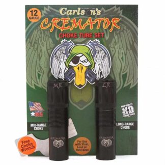 Carlson's Cremator Waterfowl Mid and Long Range Non-Ported Choke Tube for 12 ga Remington Pro Bore 2/ct
