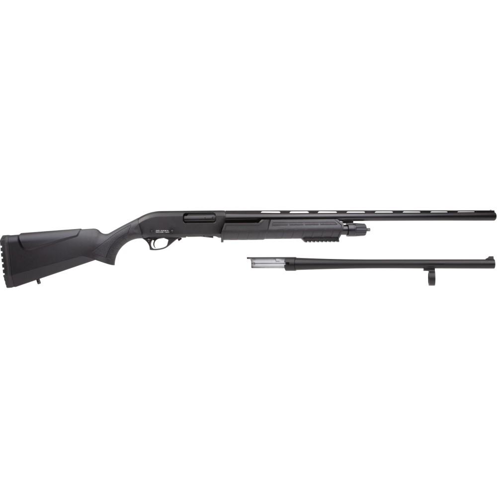 Rock Island Armory Combo Field/Security Shotgun 12ga 3" Chamber 5rd Magazine 18.5" and 28" Barrel Black