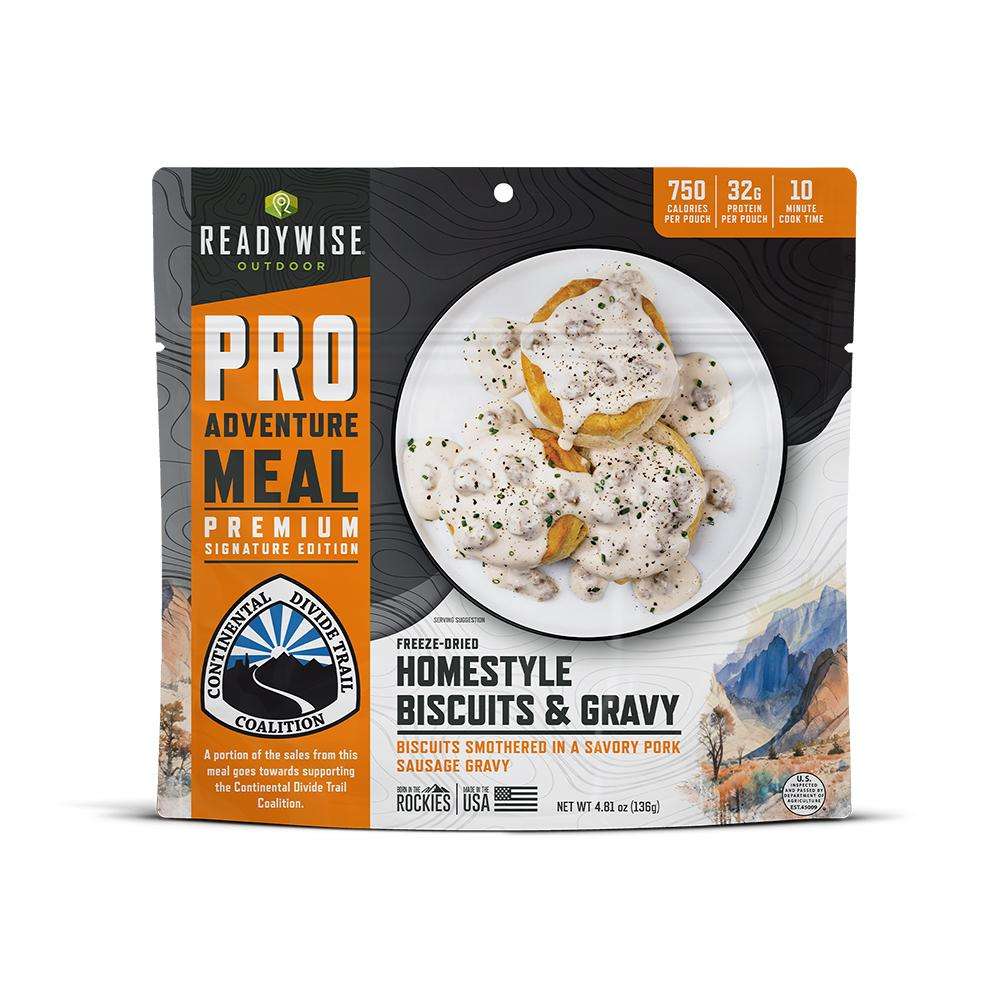 Readywise Pro Meal Biscuits & Gravy Single Pack