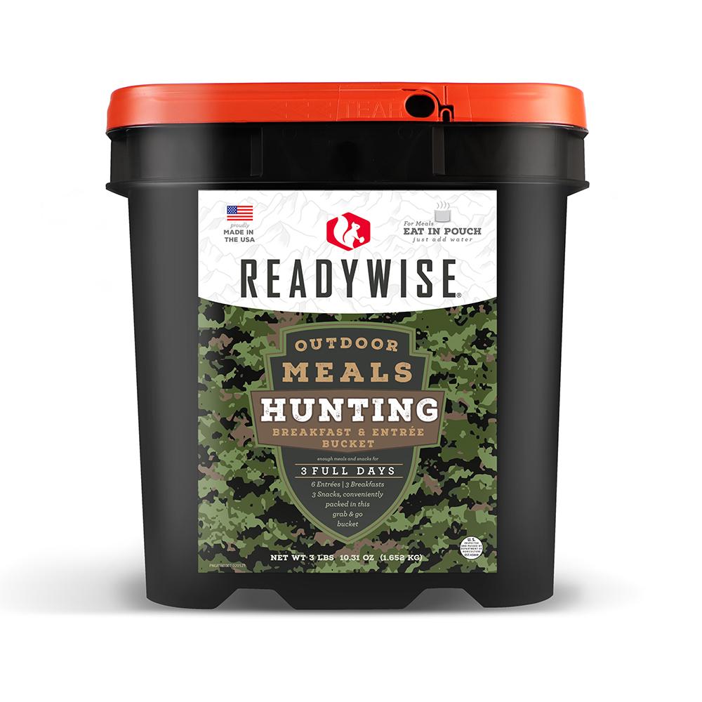 ReadyWise Hunting Bucket Outdoor Meals