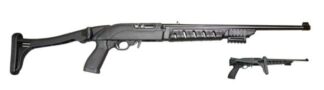 Ruger 10/22 Tactical Folding Stock - Black Polymer