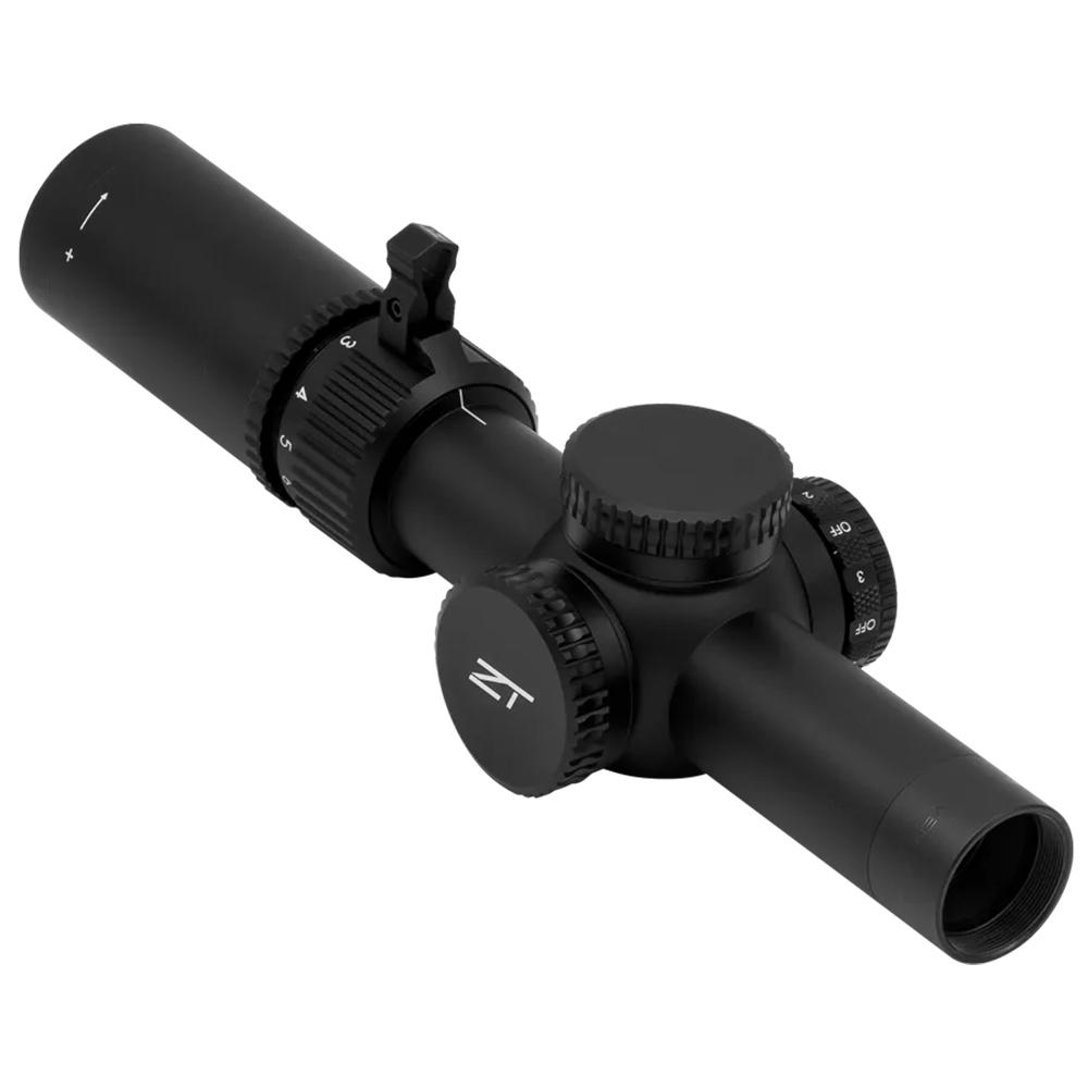 ZeroTech Vengeance Rifle Scope 1-6x24mm 30mm SFP RAR MOA Black