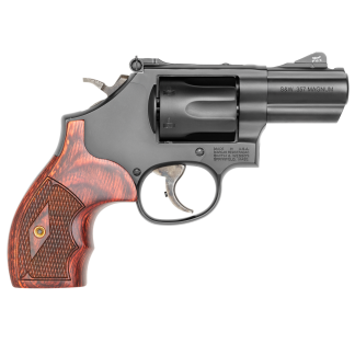 SMITH & WESSON PC MODEL 19 CARRY COMP, BLK 38SPL 2.5" 6RD DA/SA