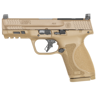 SMITH & WESSON M&P 9 COMPACT M2.0 4" O/R FDE PSTL NTS 15RD