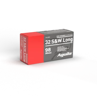 AGUILA 32 S&W LNG FMJ 98GR 50RD BOX 20 BXS PER CS