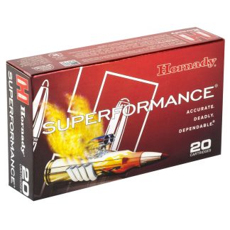 HORNADY SUPERFORMANCE 260REM 129GR SST 20RD BX 200RD CASE