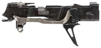 SIG SAUER P320 FIRE CONTROL UNIT 9/40/357 CUSTOM WORKS SKLT FLT BLD BLK