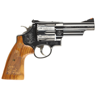 SMITH & WESSON CLASSIC 29 ENGRAVED BLK 44MAG 4" 6RD DA/SA