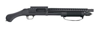 MOSSBERG 590 SECURITY SHOCKWAVE SPX 12G 14.375" BLUED/BLK RAPTR GRIP 5RD