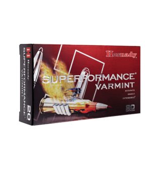 HORNADY SUPERFORMANCE VARMINT 204 RUGER 40G VMAX 20RD BX 200RD CASE