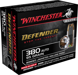 WINCHESTER SPRME 380ACP 95GR JHP