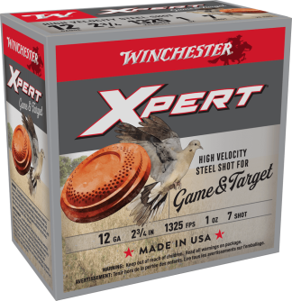 WINCHESTER SUPER X XPER HV 12GA 2 3/4 1OZ #7SHOT 25RD BX 250RD CASE