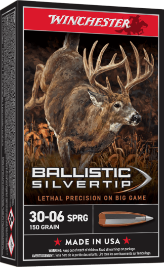 WINCHESTER BALLISTIC SILVERTIP 30-06 150GR 20RD BX 200RD CASE