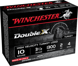 WINCHESTER DOUBLE X HV TURKEY 10G 3.5" 2OZ #4