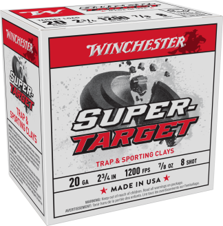 WINCHESTER 20GA 2-3/4" #8 7/8OZ 25RD