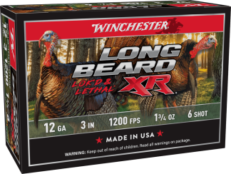 WINCHESTER LONG BEARD XR 12G 3" #6 1.75OZ 10RD BX 100RD CS