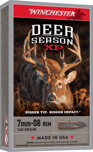 WINCHESTER DEER SEASON XP 7MM-08 140GR 20RD BX 200RD CASE