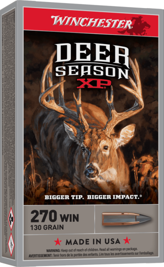 WINCHESTER DEER SEASON 270WIN 130GR 20RD BX 200RD CASE
