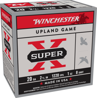 WINCHESTER SPR X UPLAND 20G 2 3/4" 1Z 8SHT 25RD