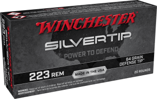 WINCHESTER BALLISTIC SILVERTIP 223 REM 20RD BX 200RD CASE