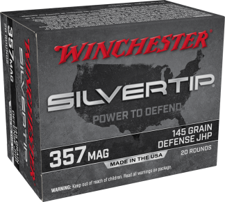 WINCHESTER SILVERTIP 357MAG 145GR STHP 20RDS BX