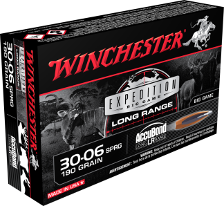 WINCHESTER EXPEDITION BIG GAME 30-06 190 GR ACCUBOND LR 20RD BX 200RD CASE