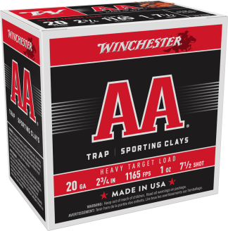 WINCHESTER AA HNDCP 20 23/4 1OZ 7.5
