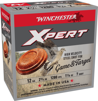 WINCHESTER SUPER X XPERT HV 12GA 2.75" 1.125OZ #7 25RD BX 250RD CASE